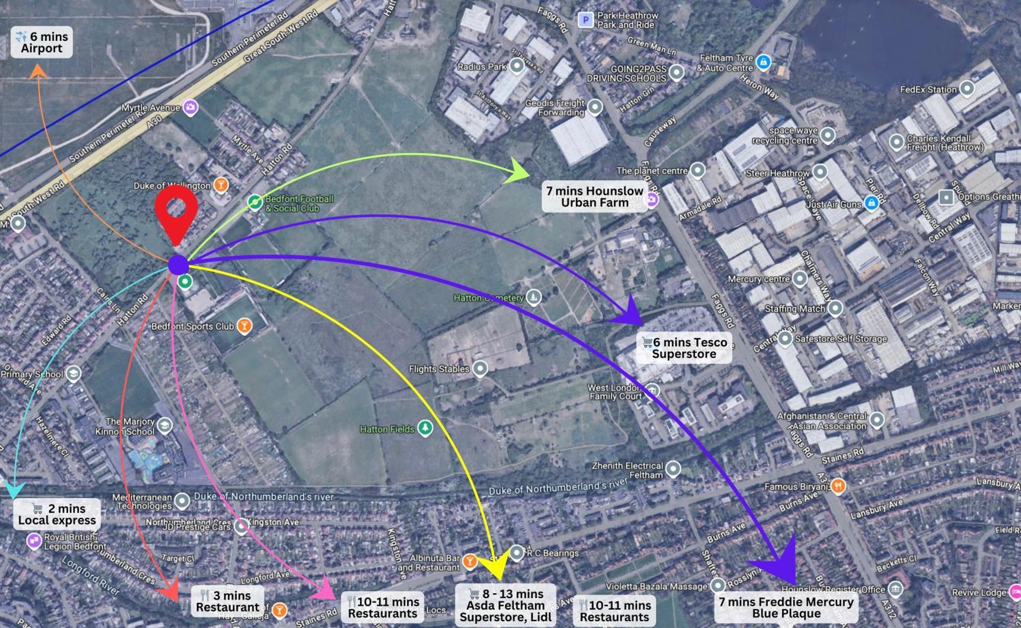 Hatton Apartments Heathrow Airport- Free Parking-Free Underground To And From Heathrow Airport Hatton Cross See Picture-See London Fast Hatton Cross To Central London 30Min Zewnętrze zdjęcie